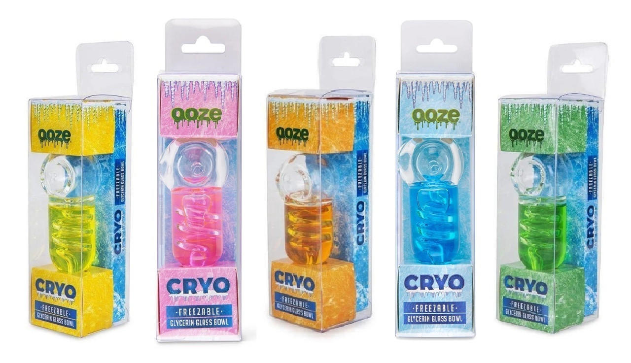  OOZE CRYO FREEZABLE HANDPIPE 4" - 1CT 