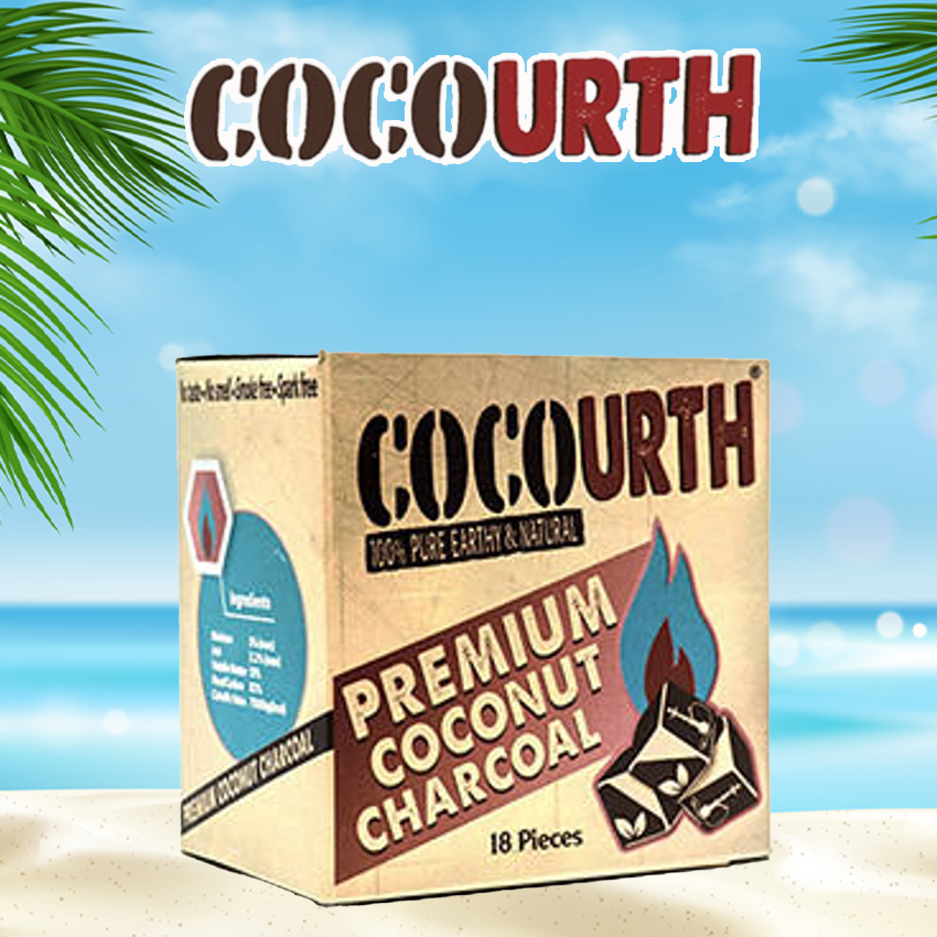 PREMIUM COCONUT CHARCOAL - COCOURTH - 18CT