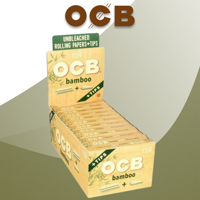 OCB BAMBOO 1.25 PAPER WITH TIPS - 24CT