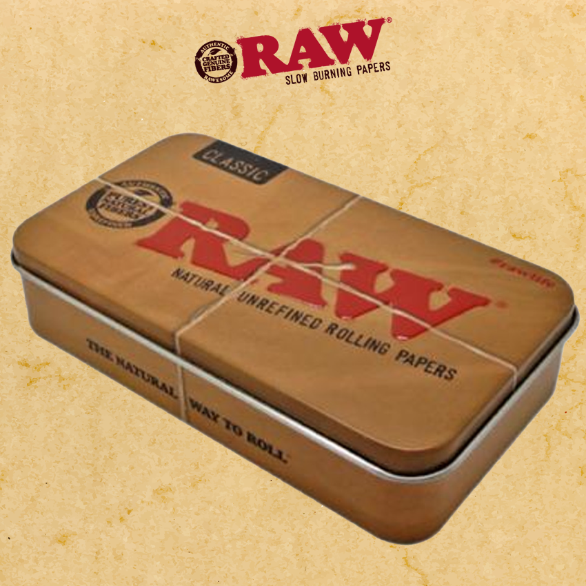 RAW TIN-TAN METAL BOX (RAW81)