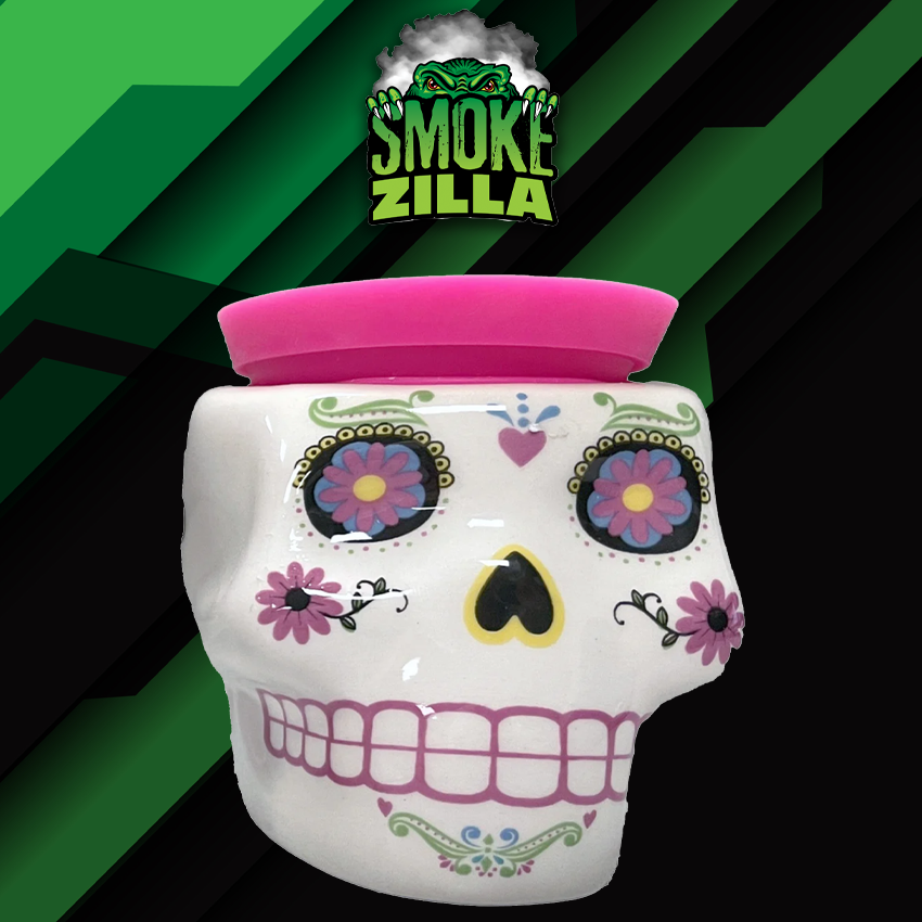 SMOKEZILLA CERAMIC STORAGE CONTAINER - SMOKE ZILLA - 6CT