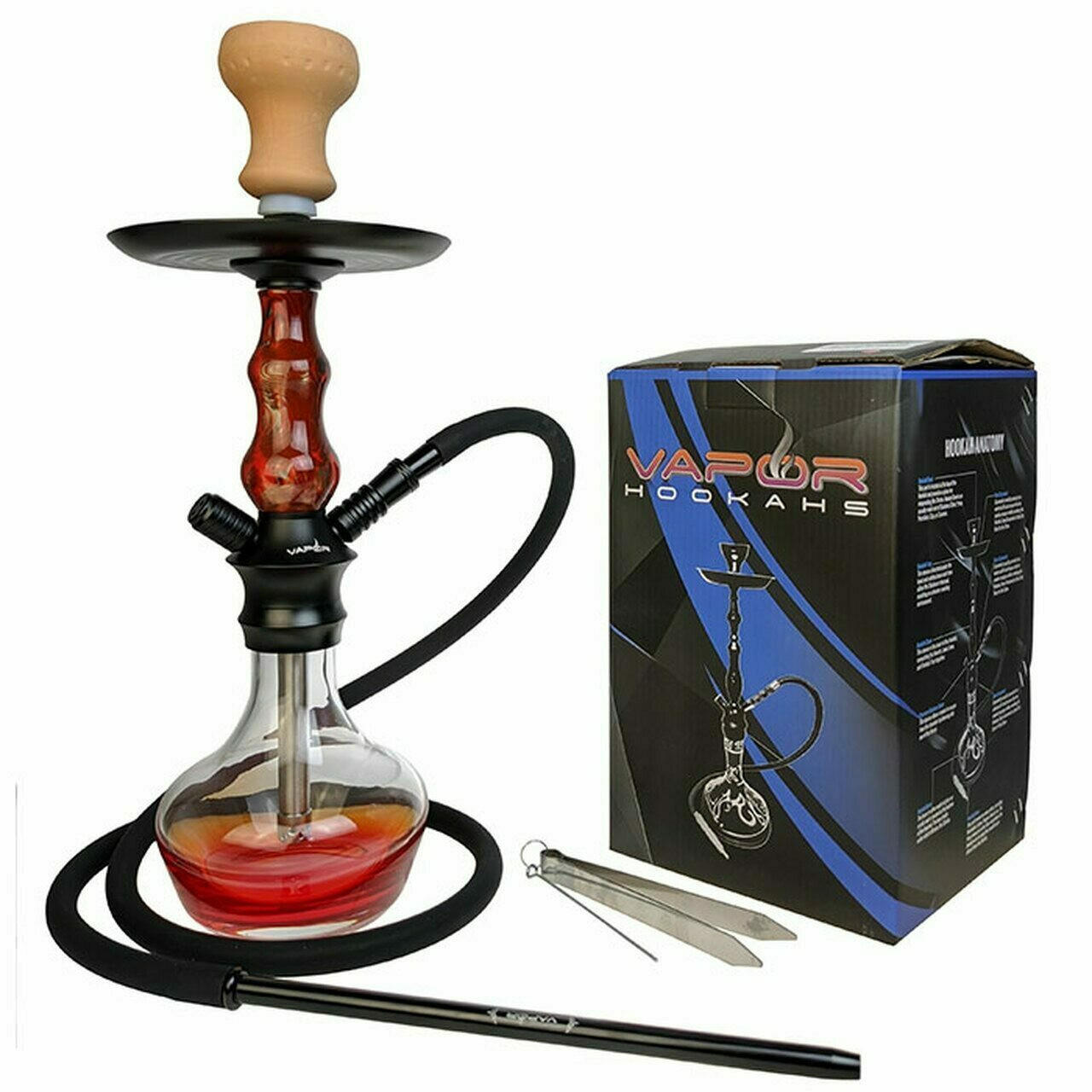  VAPOR HOOKAH DENVER 16" - ASSORTED COLOR (HOOKAH55) 