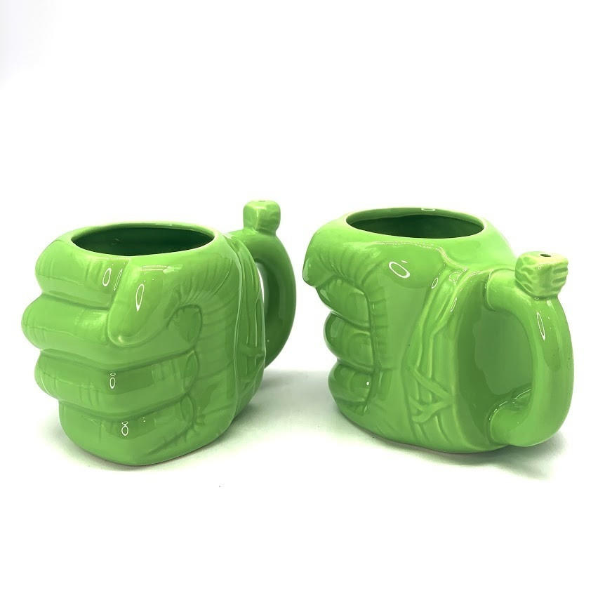  CERAMIC HULK MUG WATERPIPE 4" (WP1658) 