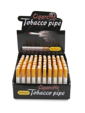  CERAMIC CIGARETTE HITTER DISPLAY 3" - 100CT (MC9) 