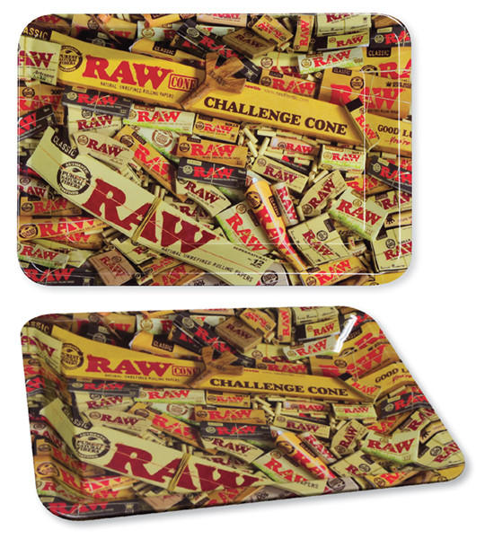  RAW MINI PAPERS/TIPS ROLLING TRAY 7 x 5" (RAW109) 