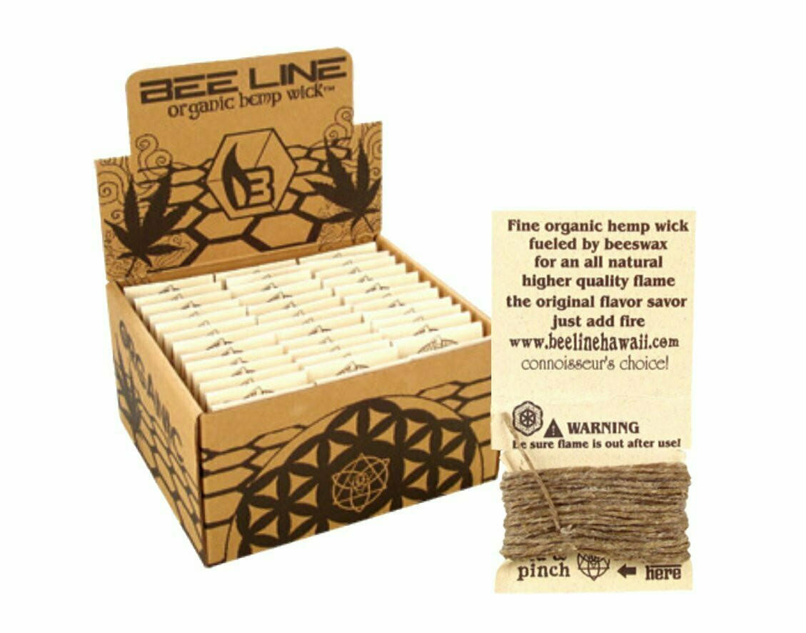  BEE LINE ORGANIC ORIGINAL THIN WICK - 78 PACK / 9FT 