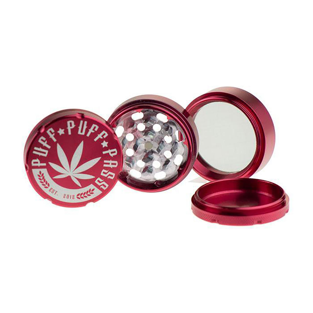  PUFF PUFF PASS 4 PART METAL GRINDER 62MM (GR306) 
