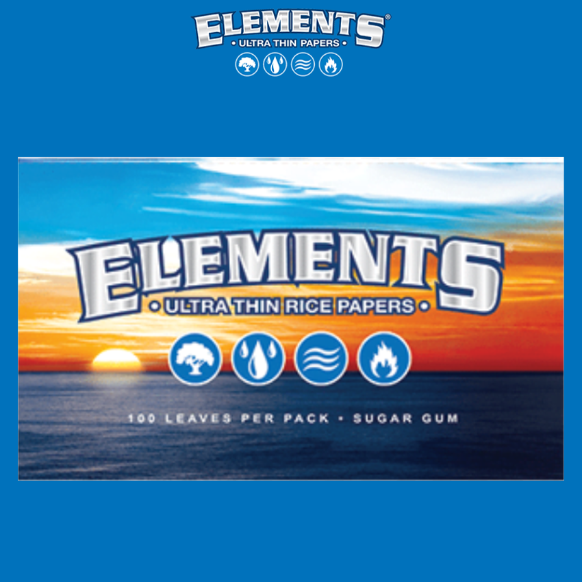 ELEMENTS SINGLE WIDE DOUBLE COUNT PAPER BOOKS 100 LEAVES PER BOOK - 25CT