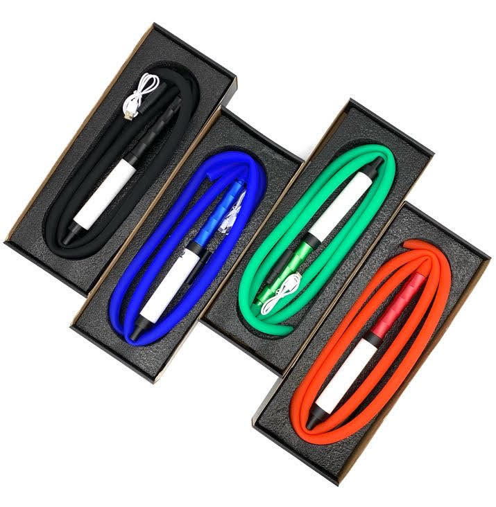  VAPOR HOOKAH LED SILICONE HOSE - 1CT 