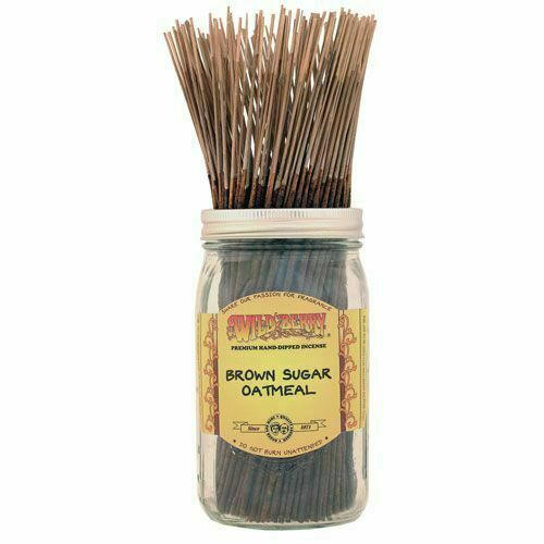  BROWN SUGAR OATMEAL - WILD BERRY INCENSE STICKS 100CT. 