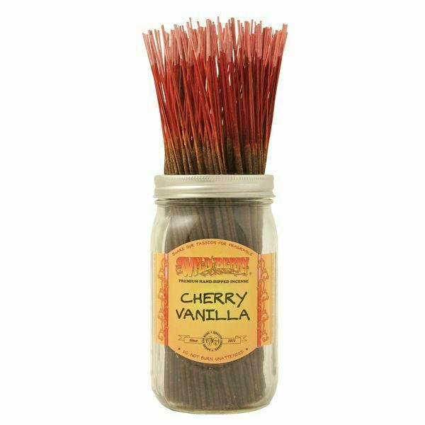  CHERRY VANILLA - WILD BERRY INCENSE STICKS 100CT. 