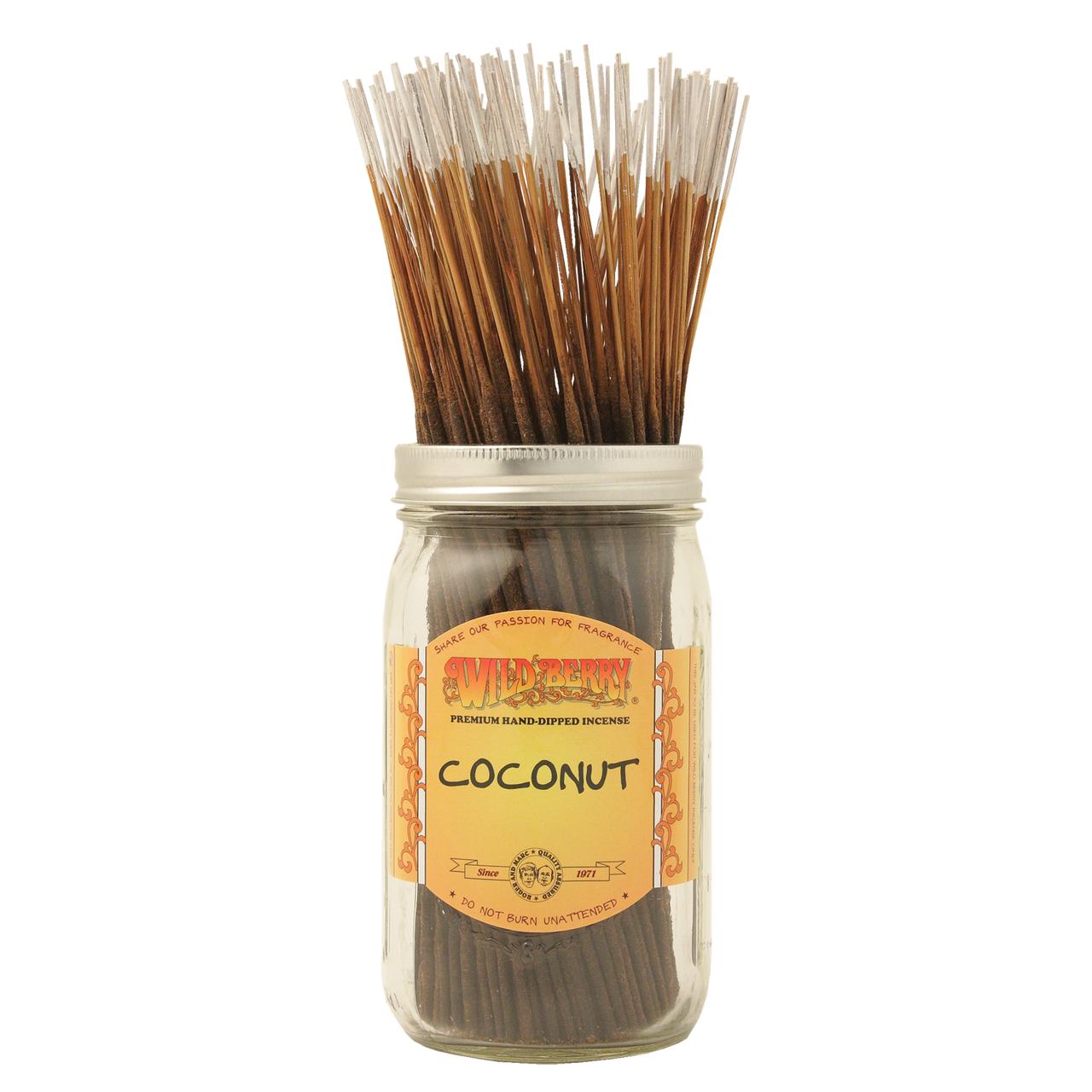  COCONUT - WILD BERRY INCENSE STICKS 100CT. 