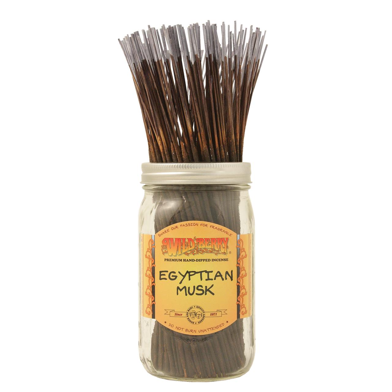 EGYPTIAN MUSK - WILD BERRY INCENSE STICKS 100CT. 