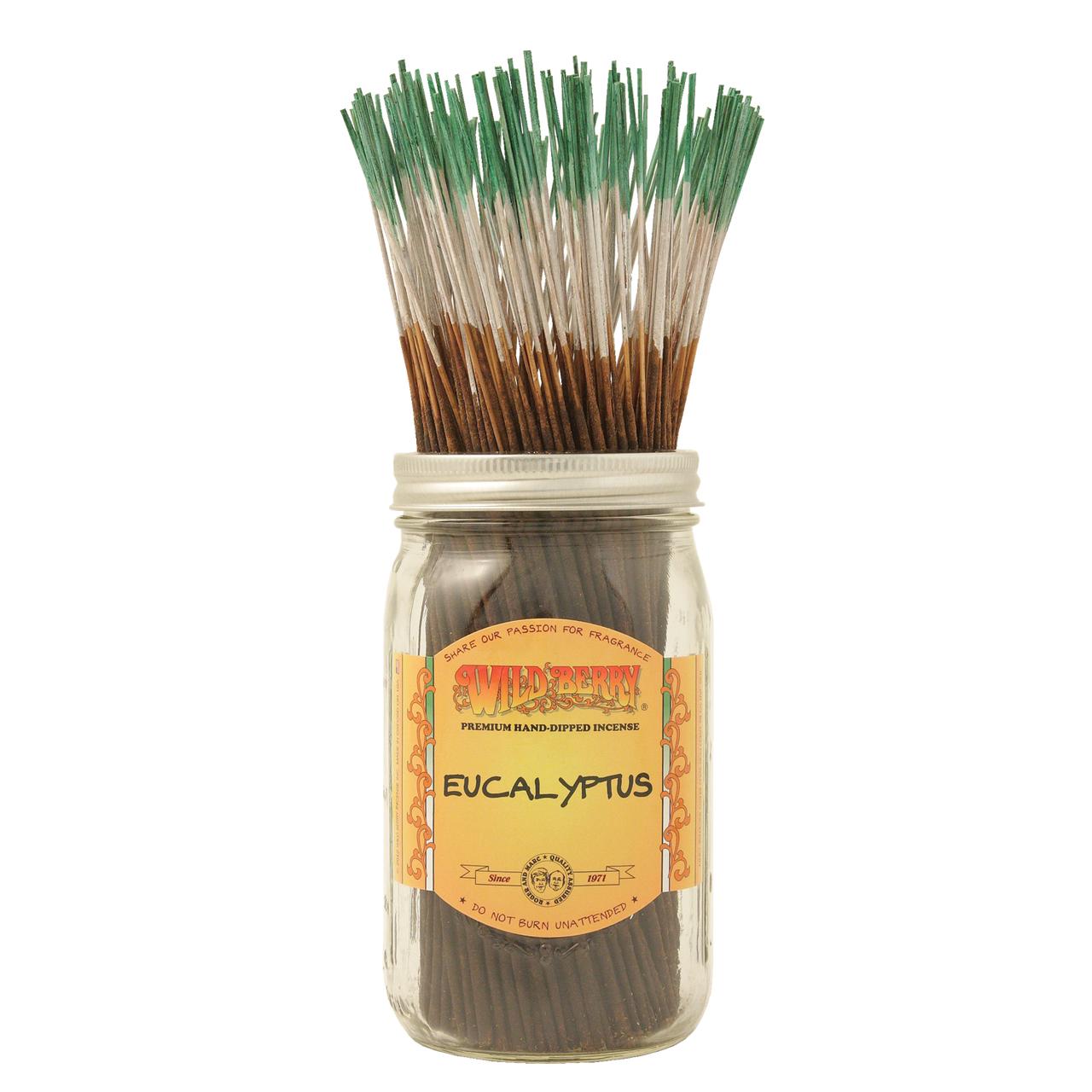  EUCALYPTUS - WILD BERRY INCENSE STICKS 100CT. 