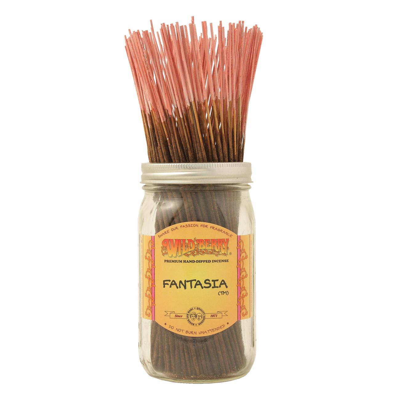 FANTASIA - WILD BERRY INCENSE STICKS 100CT. 
