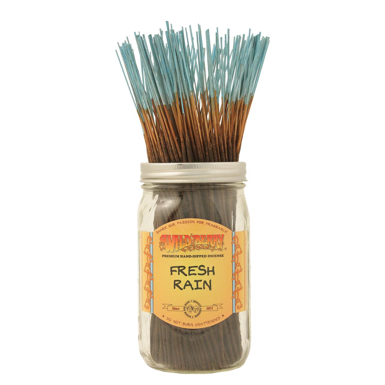  FRESH RAIN - WILD BERRY INCENSE STICKS 100CT. 