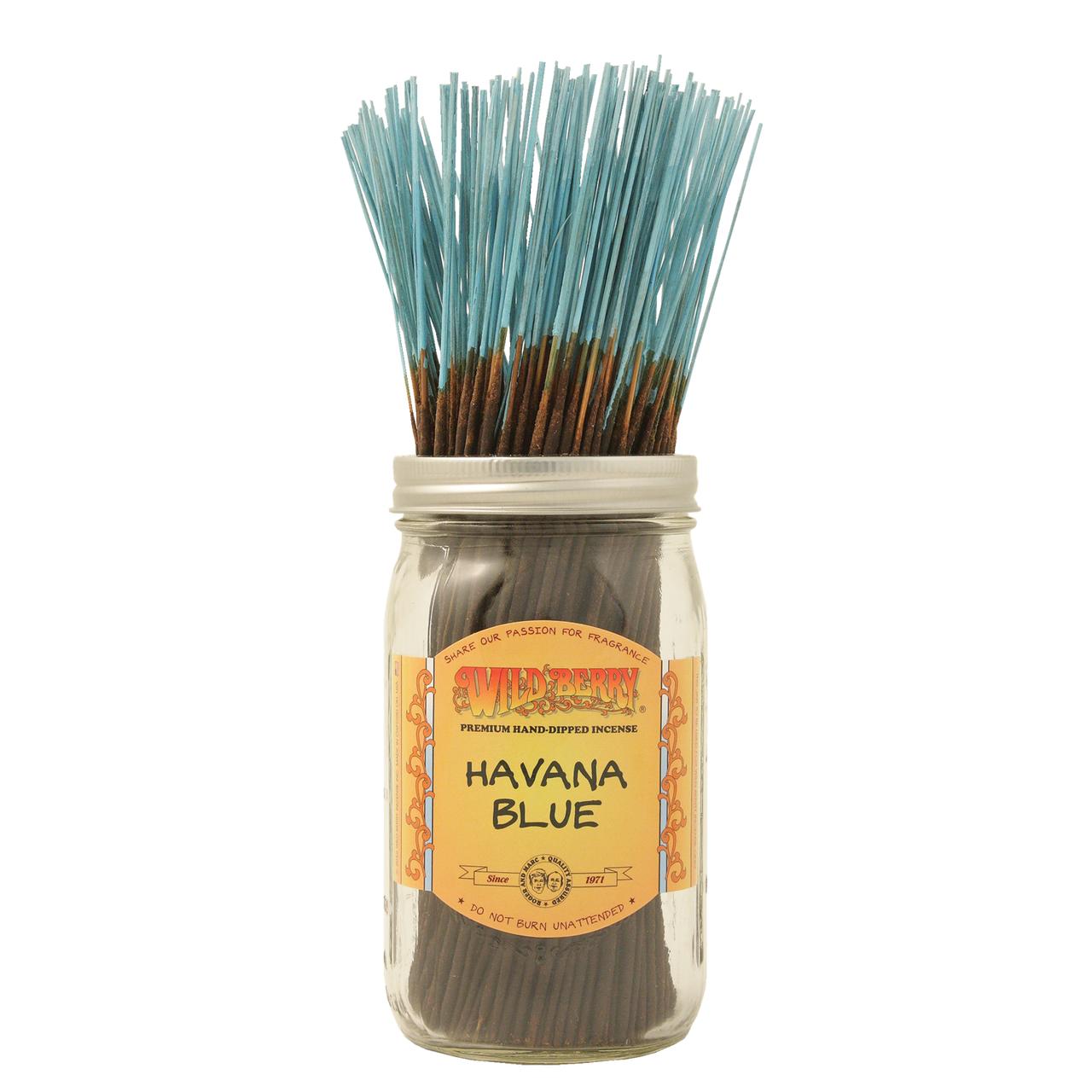  HAVANA BLUE - WILD BERRY INCENSE STICKS 100CT. 