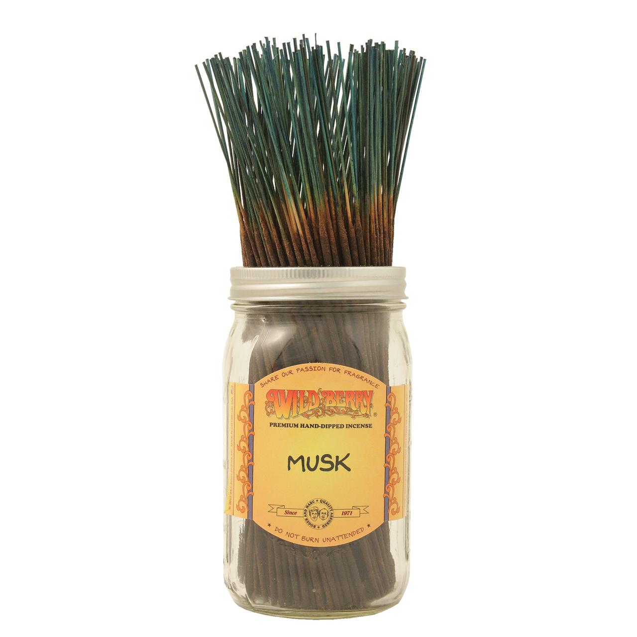  MUSK - WILD BERRY INCENSE STICKS 100CT. 