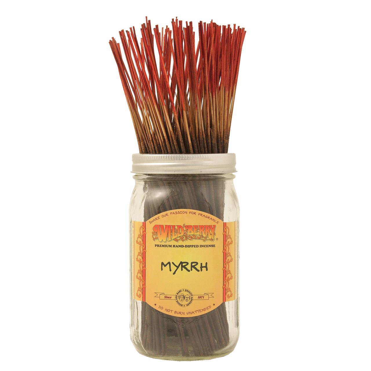  MYRRH - WILD BERRY INCENSE STICKS 100CT. 