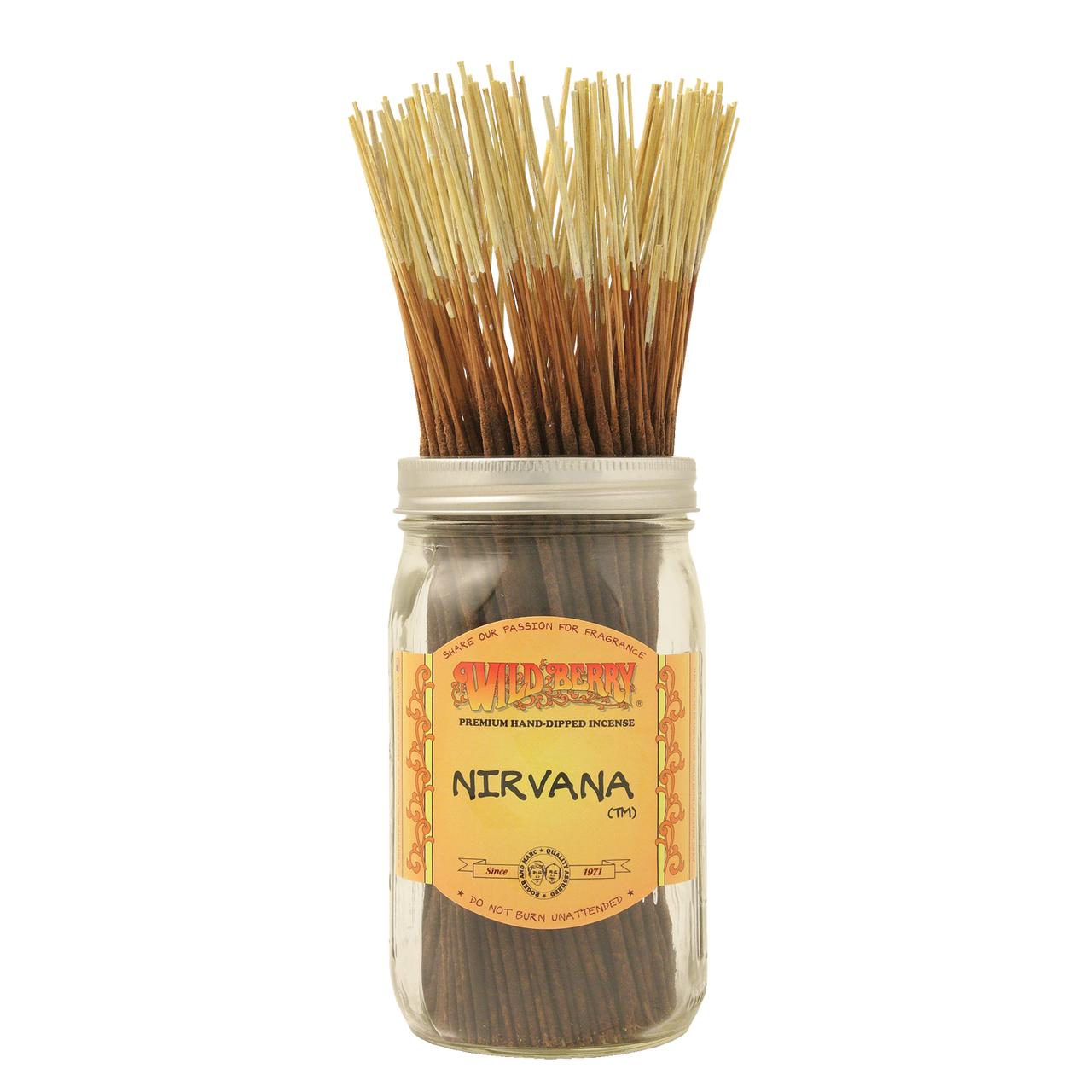  NIRVANA - WILD BERRY INCENSE STICKS 100CT. 