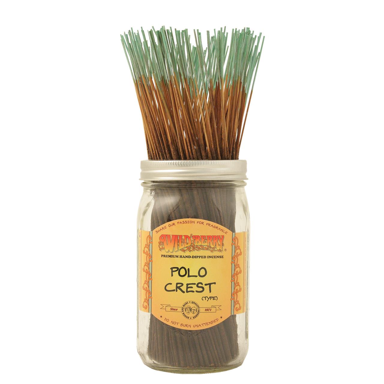  POLO CREST - WILD BERRY INCENSE STICKS 100CT. 