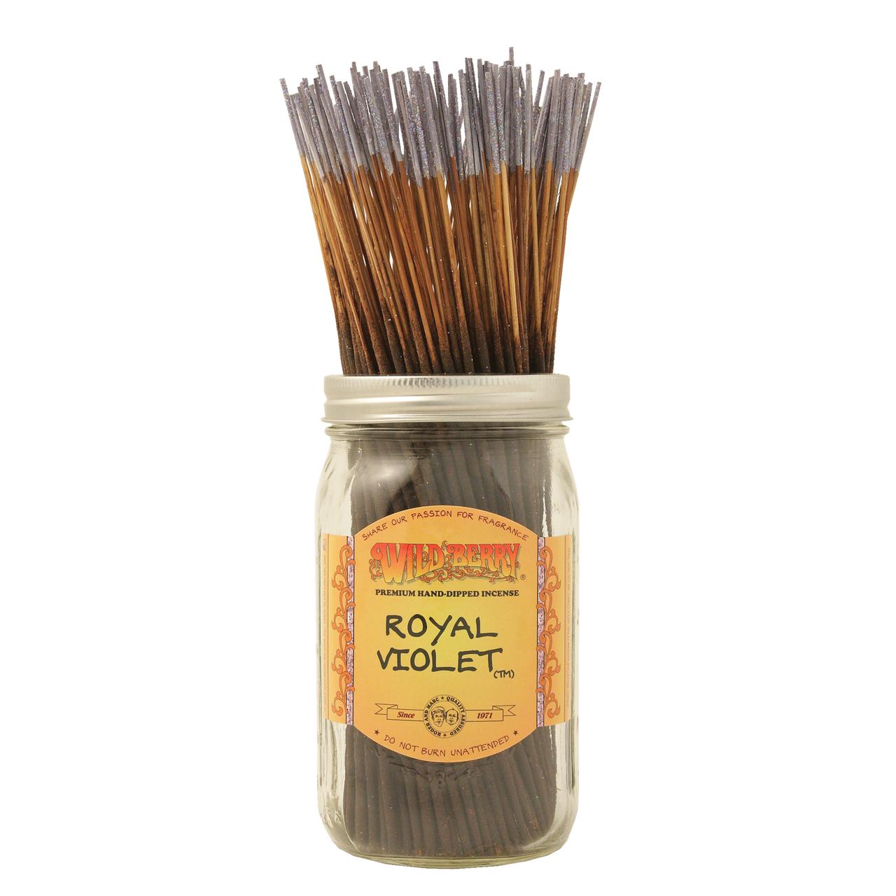  ROYAL VIOLET - WILD BERRY INCENSE STICKS 100CT. 