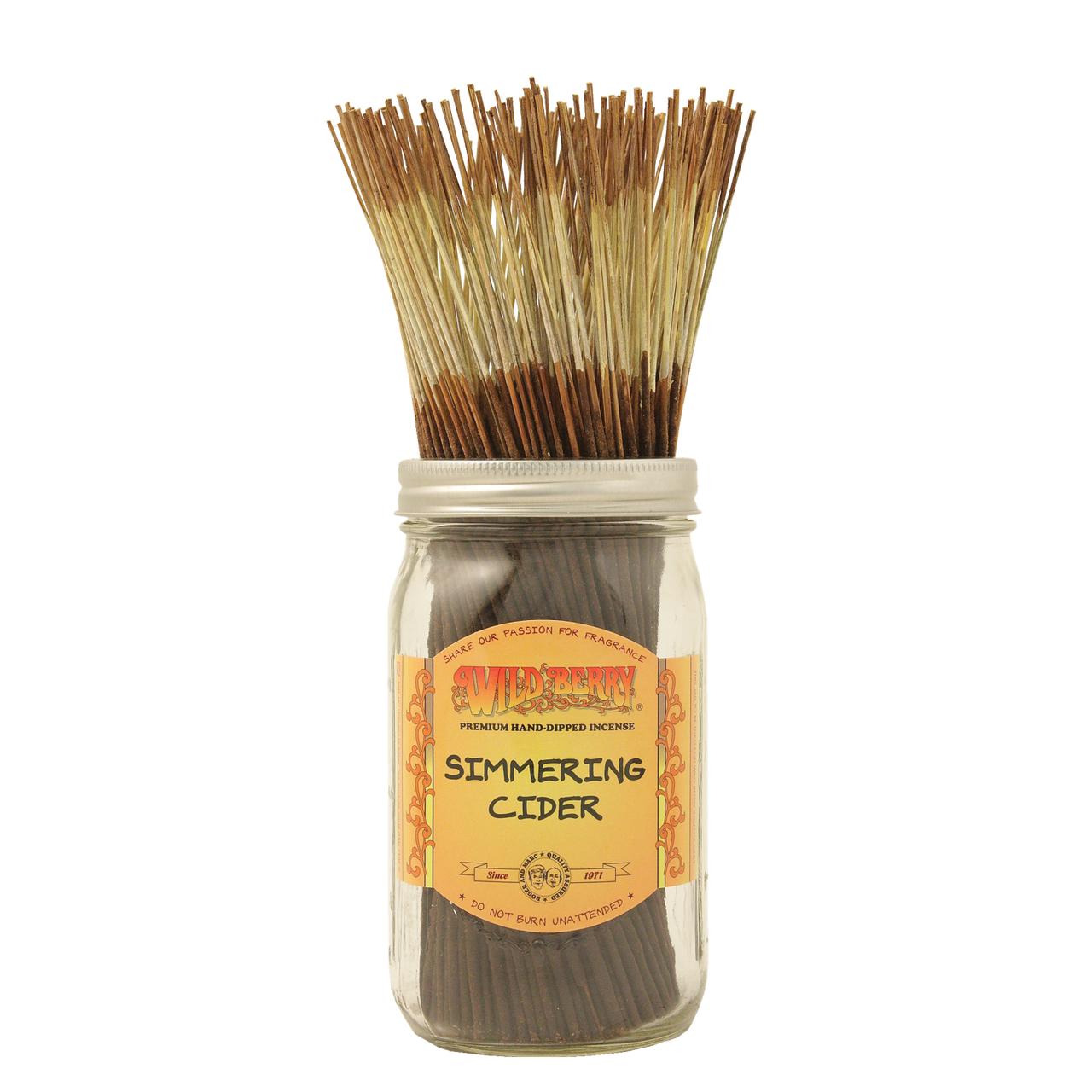  SIMMERING CIDER - WILD BERRY INCENSE STICKS 100CT. 