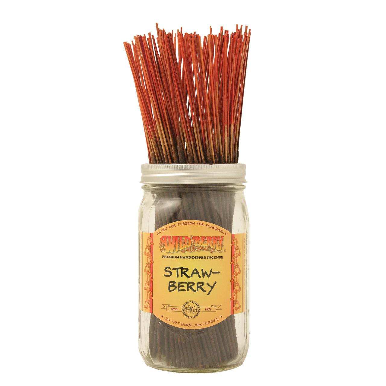  STRAWBERRY - WILD BERRY INCENSE STICKS 100CT. 