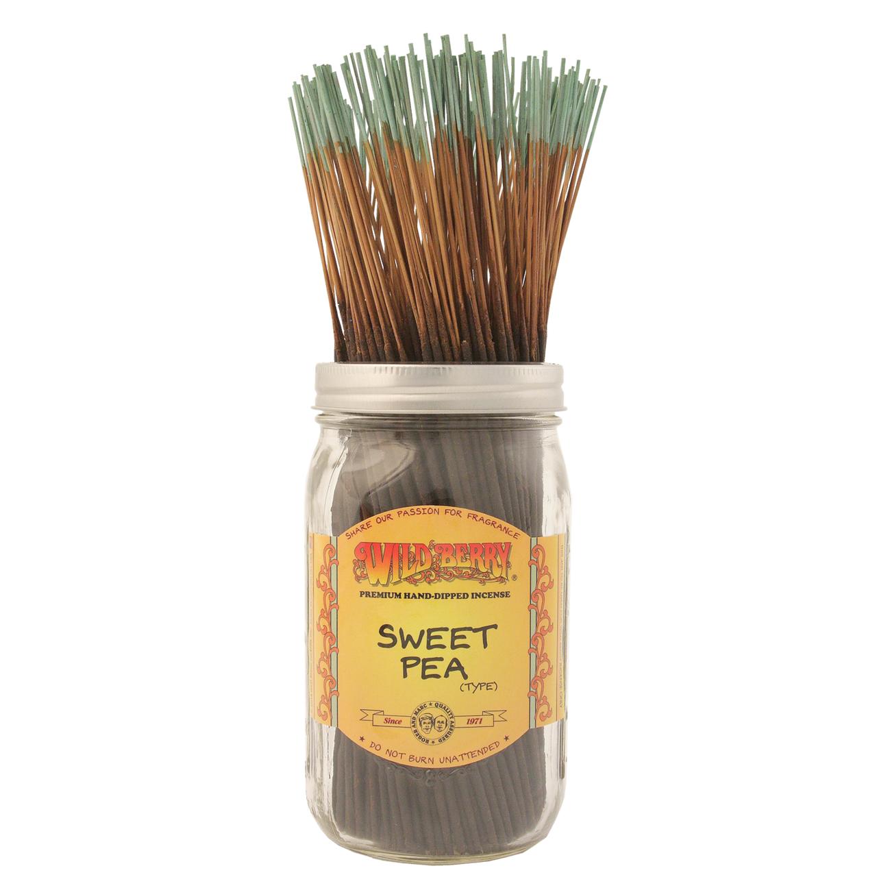  SWEET PEA - WILD BERRY INCENSE STICKS 100CT. 