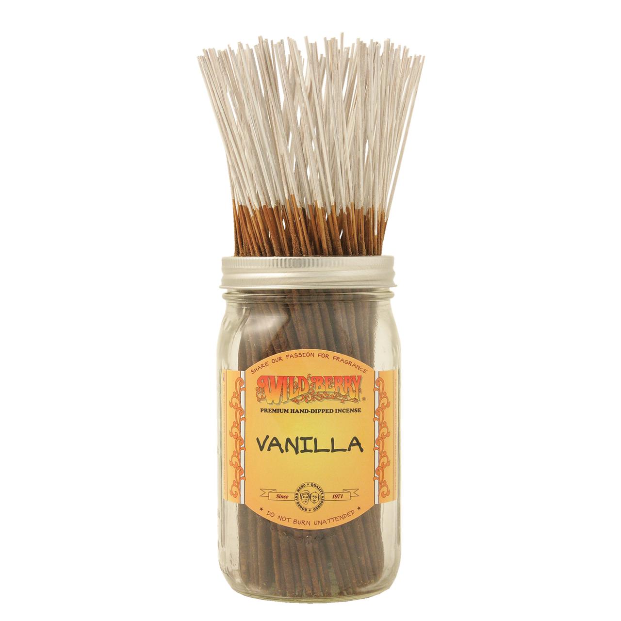  VANILLA - WILD BERRY INCENSE STICKS 100CT. 