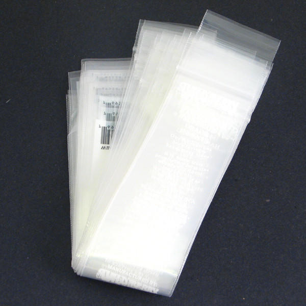  ZIP LOCK BAGS FOR TRADITIONAL 11" INCENSE STICKS - 100CT 