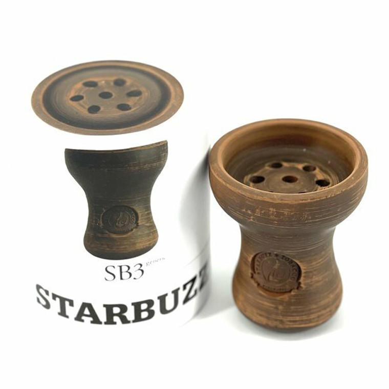  STARBUZZ GENERIC HEAD HANDCRAFTED CLAY BOWL - SB3 