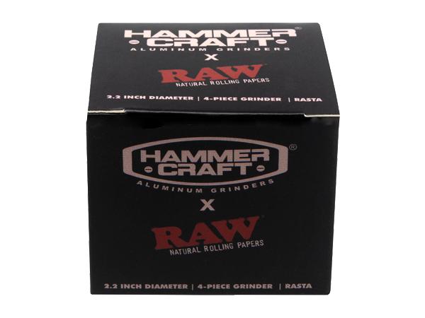 HAMMERCRAFT X RAW 4-PARTS GRINDER 50MM - 1CT