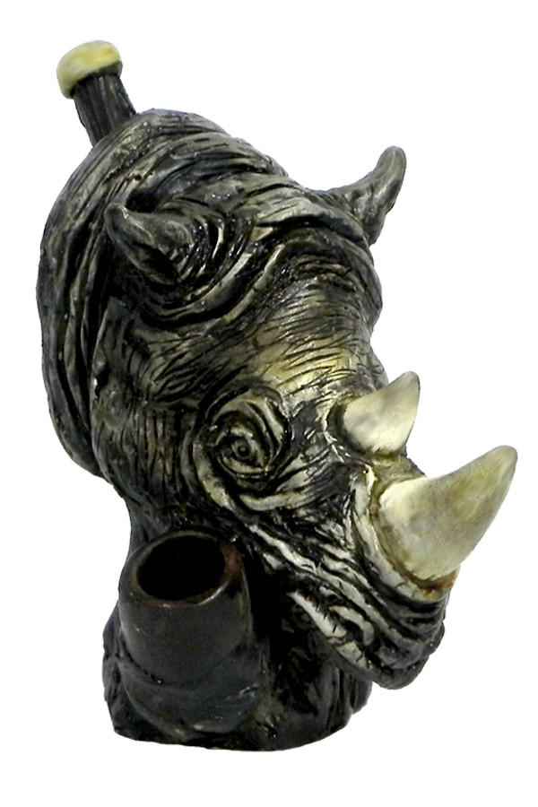 PICHINCHA HAND CRAFTED RHINO HANDPIPE 7