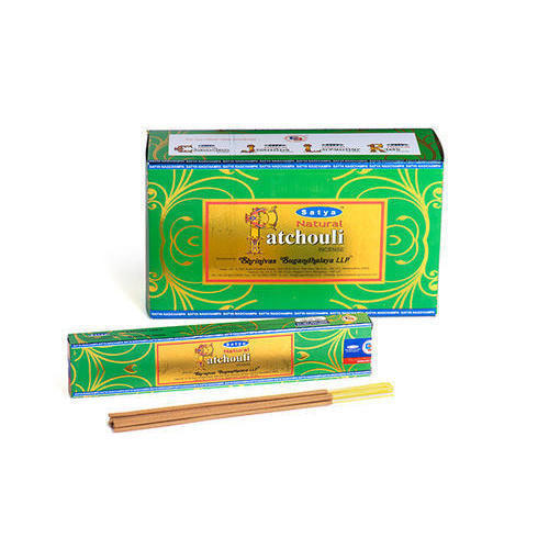  SATYA - PATCHOULI INCENSE STICKS - 12CT 