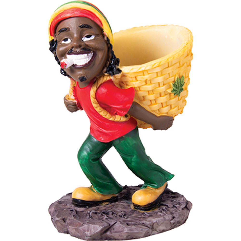  JAMAICAN POLY RESIN ASHTRAY (LT193) - 1CT 