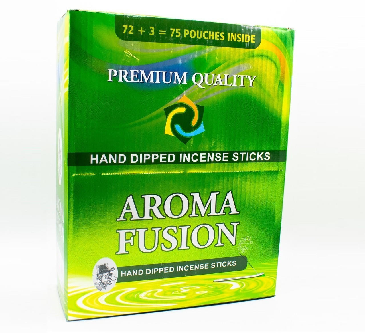  AROMA FUSION HAND DIPPED INCENSE 10" - 72CT 