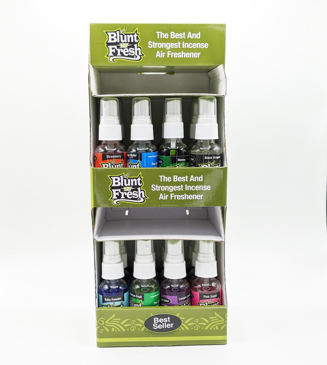  BLUNT N FRESH - INTENSE AIR FRESHENER DISPLAY - 24CT 