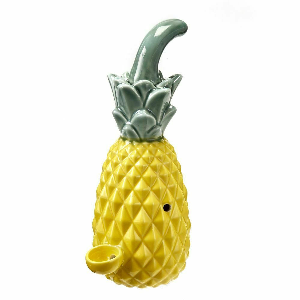 PINEAPPLE NOVELTY CERAMIC HANDPIPE - 1CT