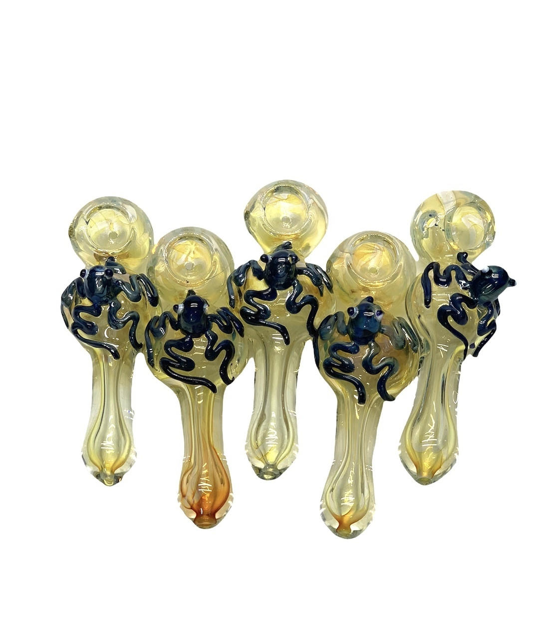 OCTOPUS ON TOP FUMED HANDPIPE 5 BAG OF 5CT HP100157
