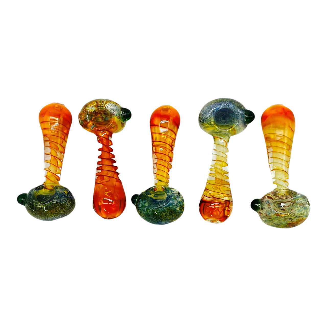 DUAL COLOR SPIRAL STYLE HANDPIPE 4 HF553 HP100183