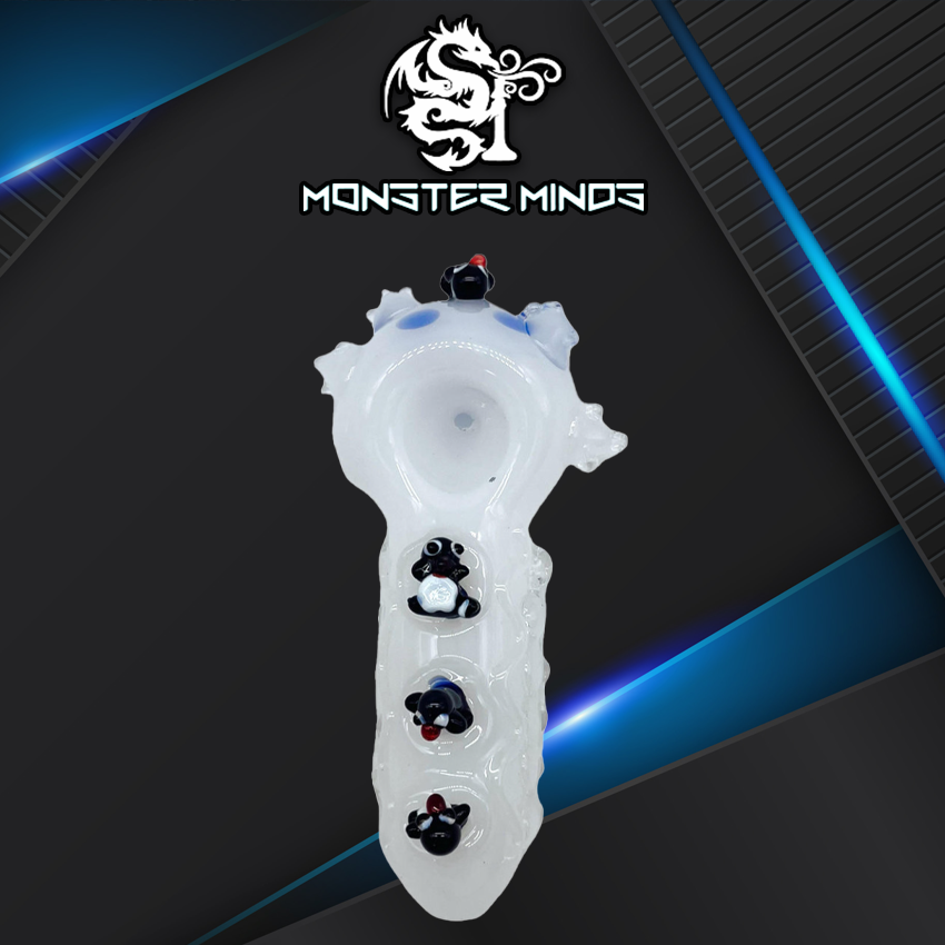 DUAL COLOR WITH PENGUINS HANDPIPE 4 HP100202