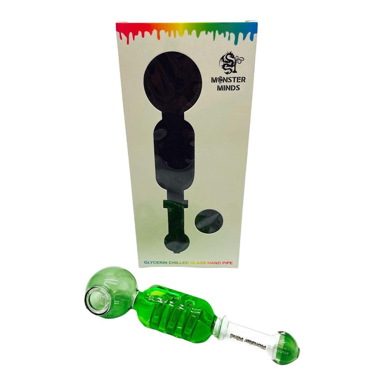 MONSTER MINDS FREEZABLE GLYCERIN COIL HANDPIPE 9 HP100234