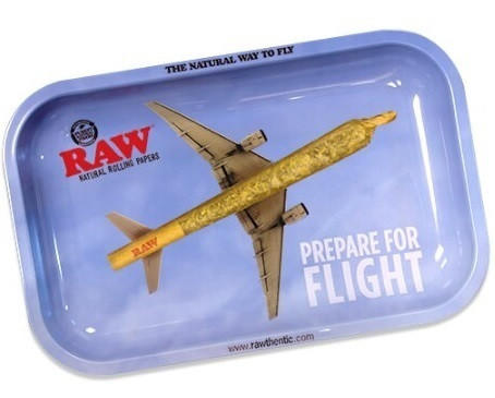  RAW SMALL AIRPLANE ROLLING TRAY (RAW-TRAY13) 
