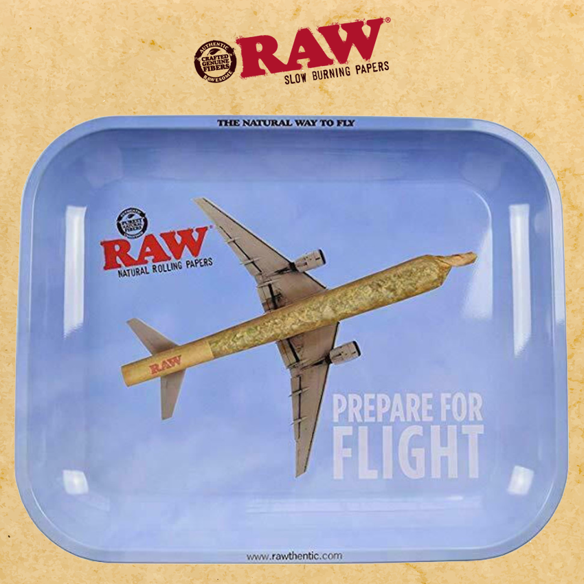 RAW LARGE AIRPLANE ROLLING TRAY (RAW-TRAY14)