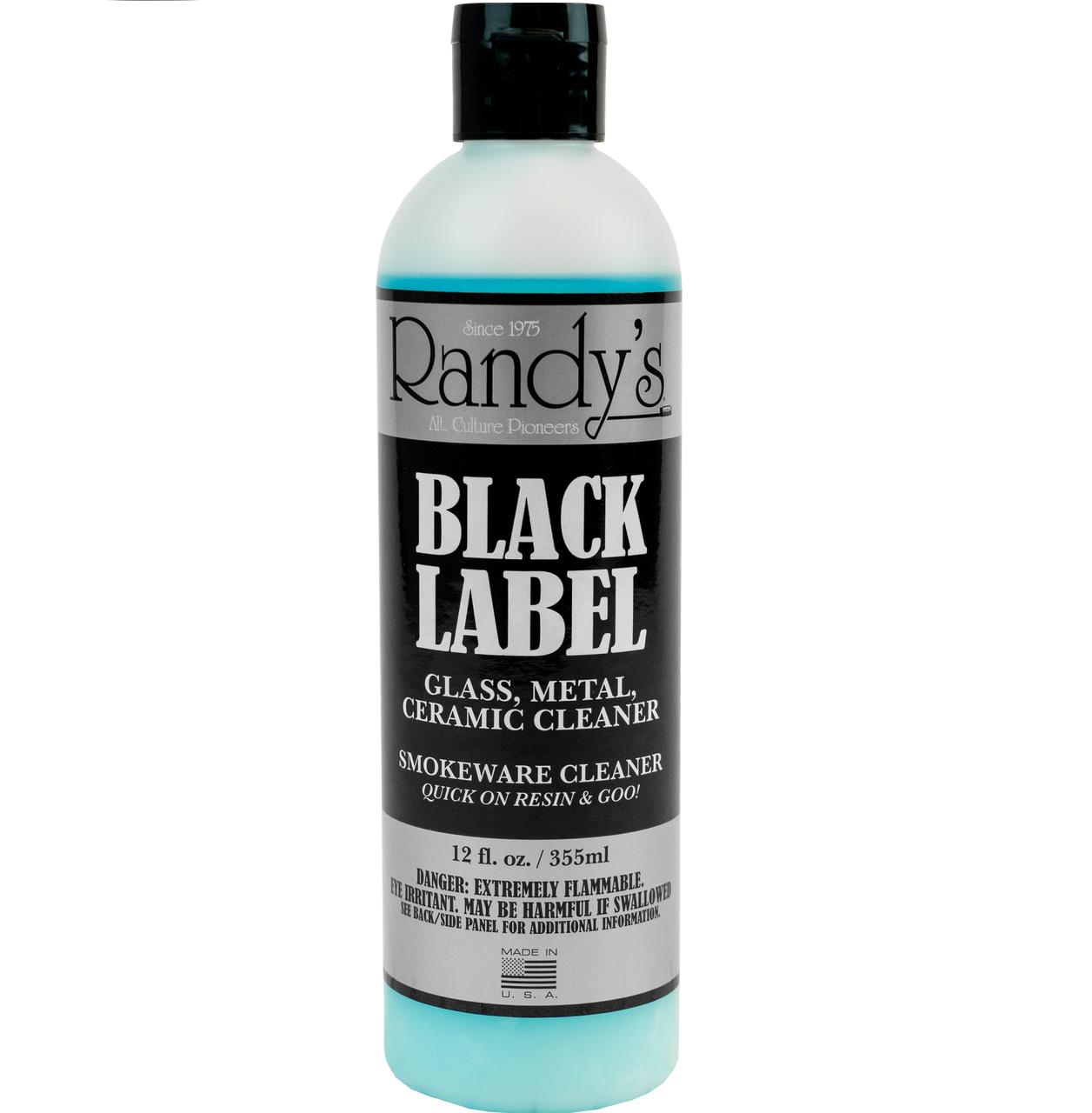  RANDY'S BLACK LABEL CLEANER - 12OZ 