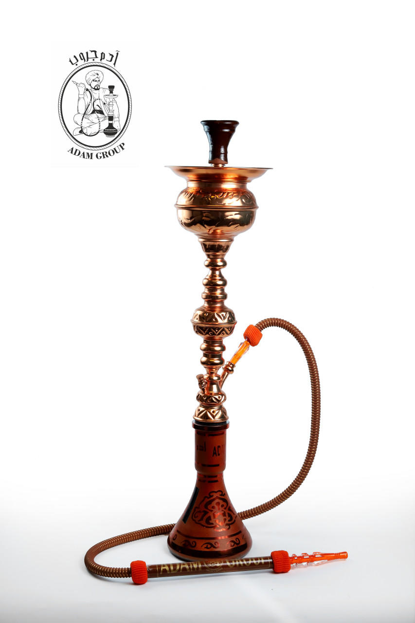 ADAM GROUP SAFARI ONE FLOOR DOUBLE ICE WATTERMELON SINGLE HOSE HOOKAH 31