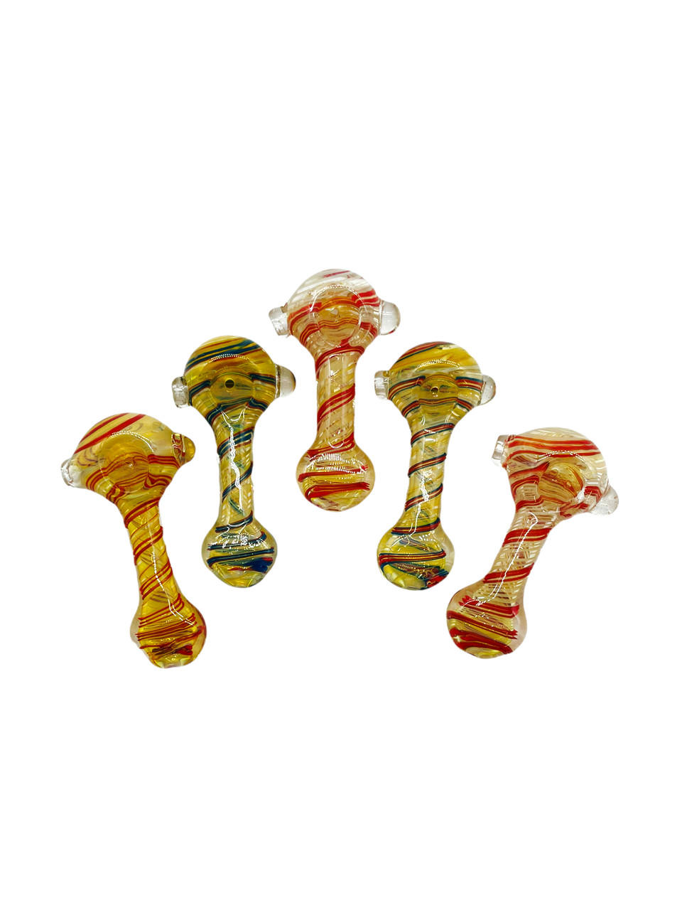 ISO TWISTING LINE THIN MOUTH HANDPIPES 4 - BAG OF 5