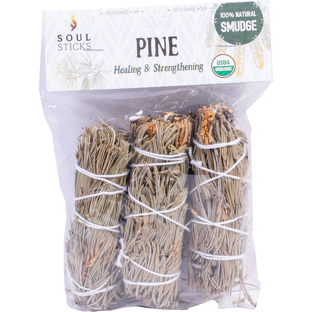 SOUL STICKS - PINE SAGE SMUDGE 4 - 3CT