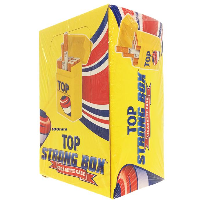  TOP PLASTIC CIGARETTE CASE FOR 100's - 12CT 